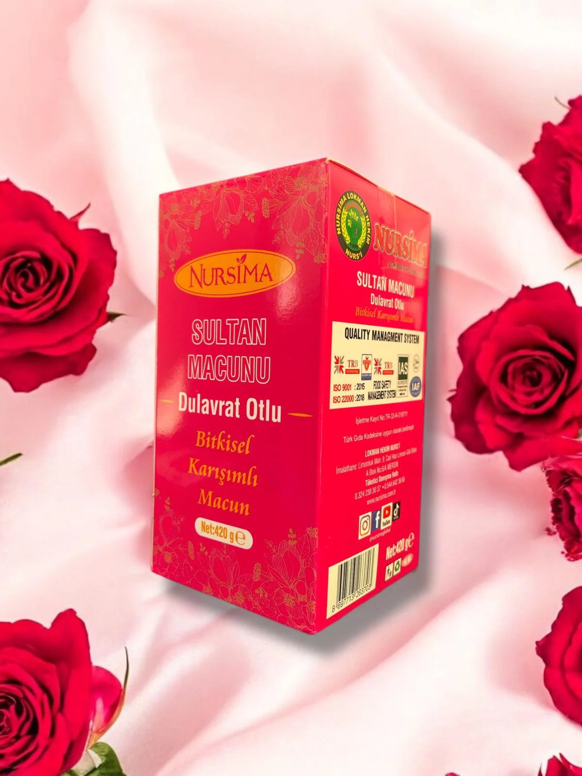 - NURSIMA Sultan paste herbal mixture with burdock herbs 42o gr