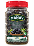 The Manav Black Olives-Oil Cured 1.2kg