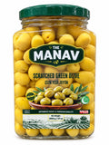 The Manav Scratched Green Olive 900g