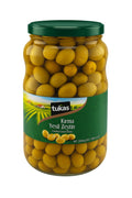 TUKAS jar-Cracked Green Olives 201-360 *6