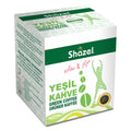 Shazel Green Coffee: Natural with Arabica Green Coffee & Cardamom - 14 Single-Serve Packets